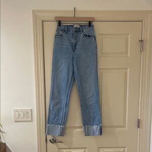 Abercrombie & Fitch Light Blue Straight Leg Jeans